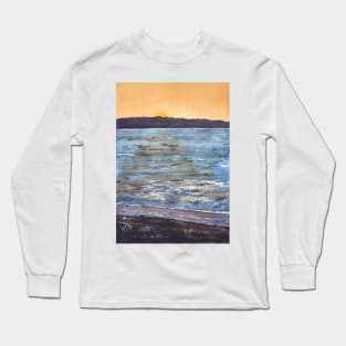 Sunset over Seneca Lake Long Sleeve T-Shirt